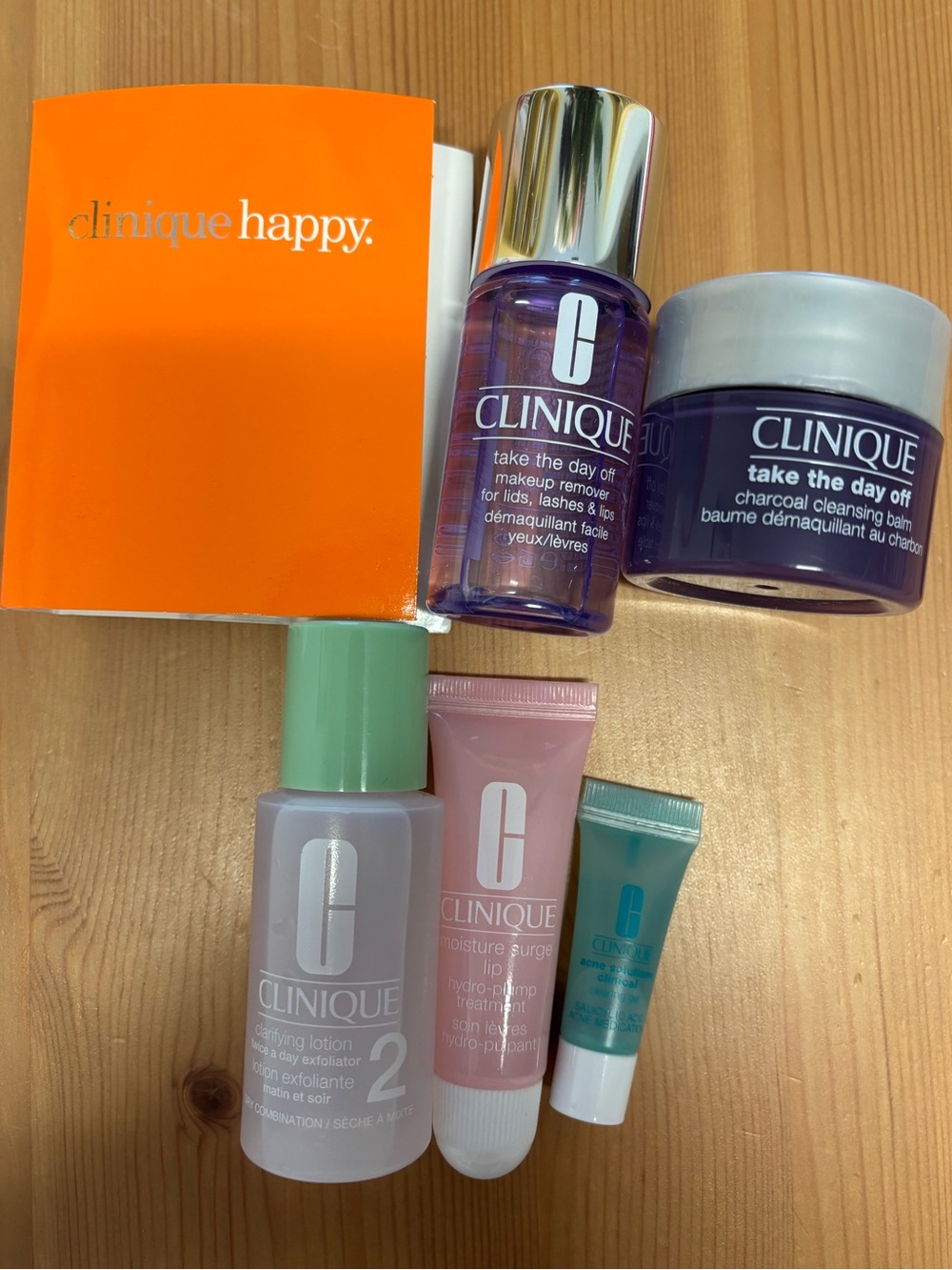 NWT Set of Clinique Women’s Skincare Sample Sized Products